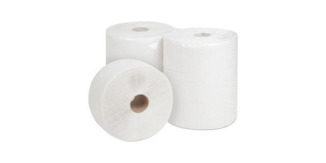 TP AFH Jumbo 24 cm., 2 vr., Recykl 65% bílý, bal.6 rolí                                                                                                                                                                                                   